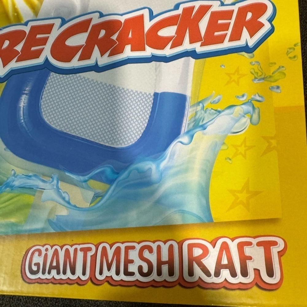 Firecracker giant Popsicle Lounge pool float - Picture 6 of 9